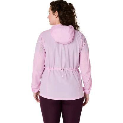 Asics Damenlaufjacke Road Packable Jacket,  Hazy Lilac