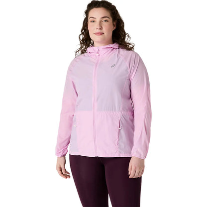 Asics Damenlaufjacke Road Packable Jacket,  Hazy Lilac