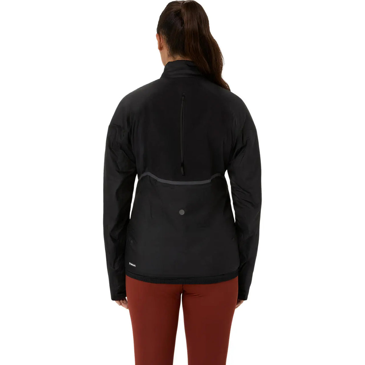 Asics Damenlaufjacke Road Winter Run Jacket, Performance Black