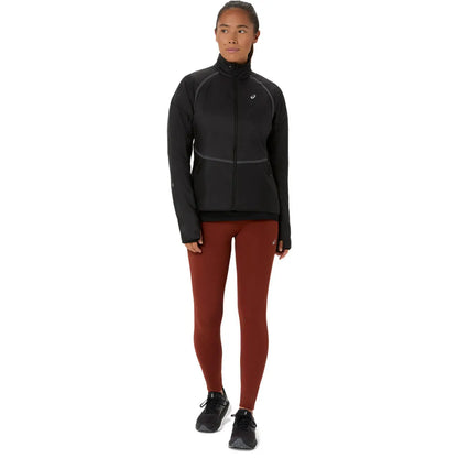 Asics Damenlaufjacke Road Winter Run Jacket, Performance Black