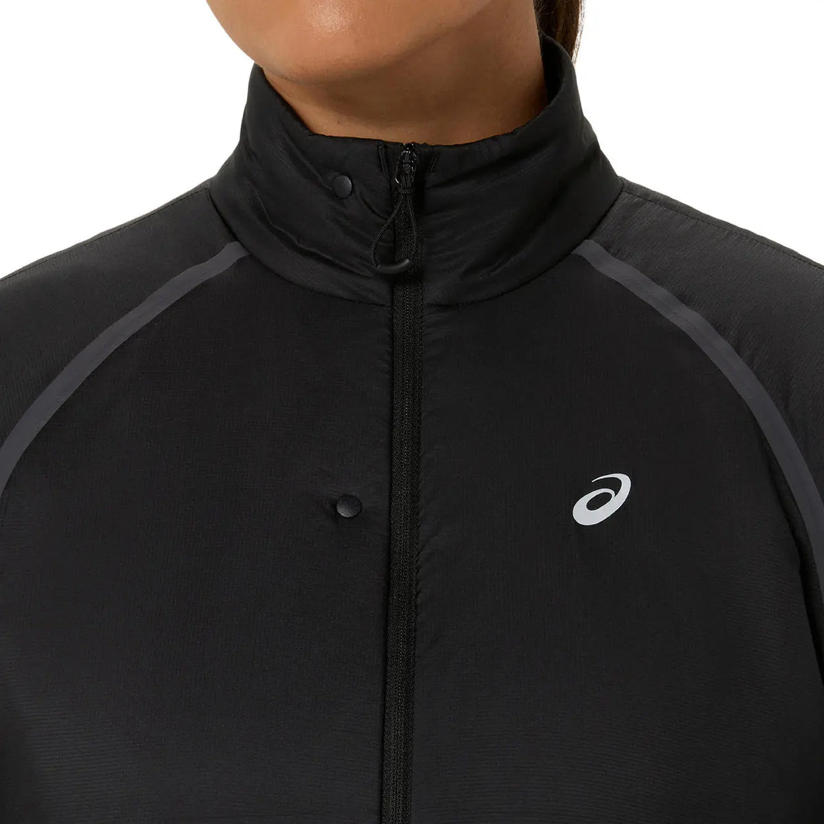 Asics Damenlaufjacke Road Winter Run Jacket, Performance Black – Bild 