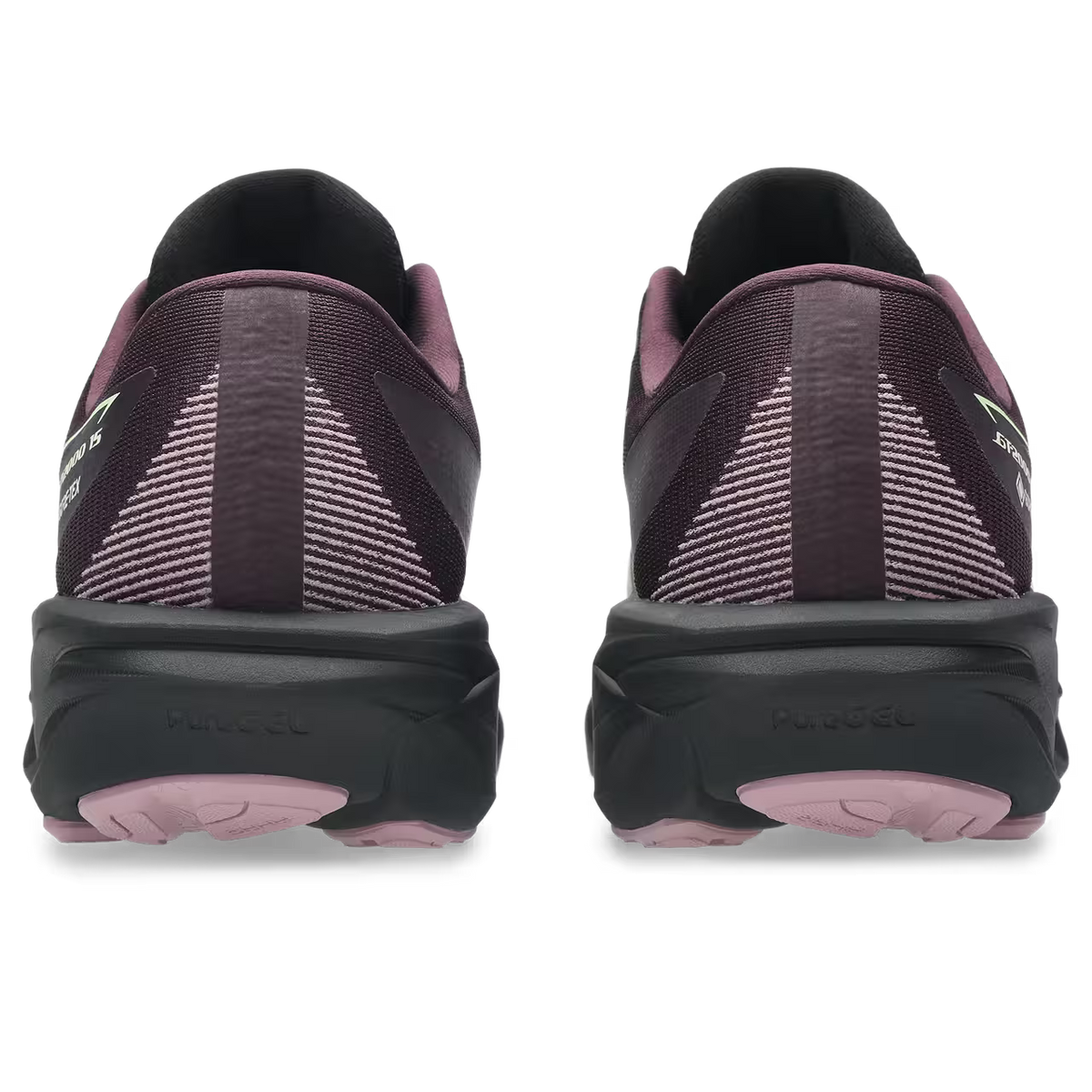 Asics Damenlaufschuhe GT-2000 15 GTX, Dark Aubergine/Black – Bild 