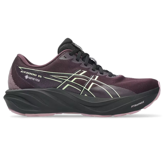Asics Damenlaufschuhe GT-2000 15 GTX, Dark Aubergine/Black – lila / 39,5