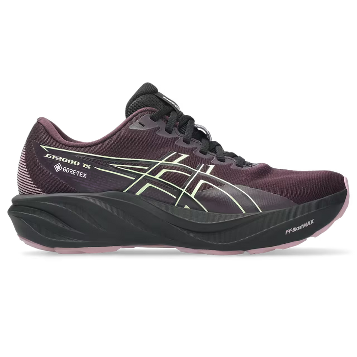 Asics Damenlaufschuhe GT-2000 15 GTX, Dark Aubergine/Black