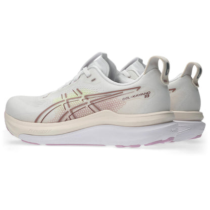 Asics Damenlaufschuhe Gel-Kayano 33, White/Hazy Lilac