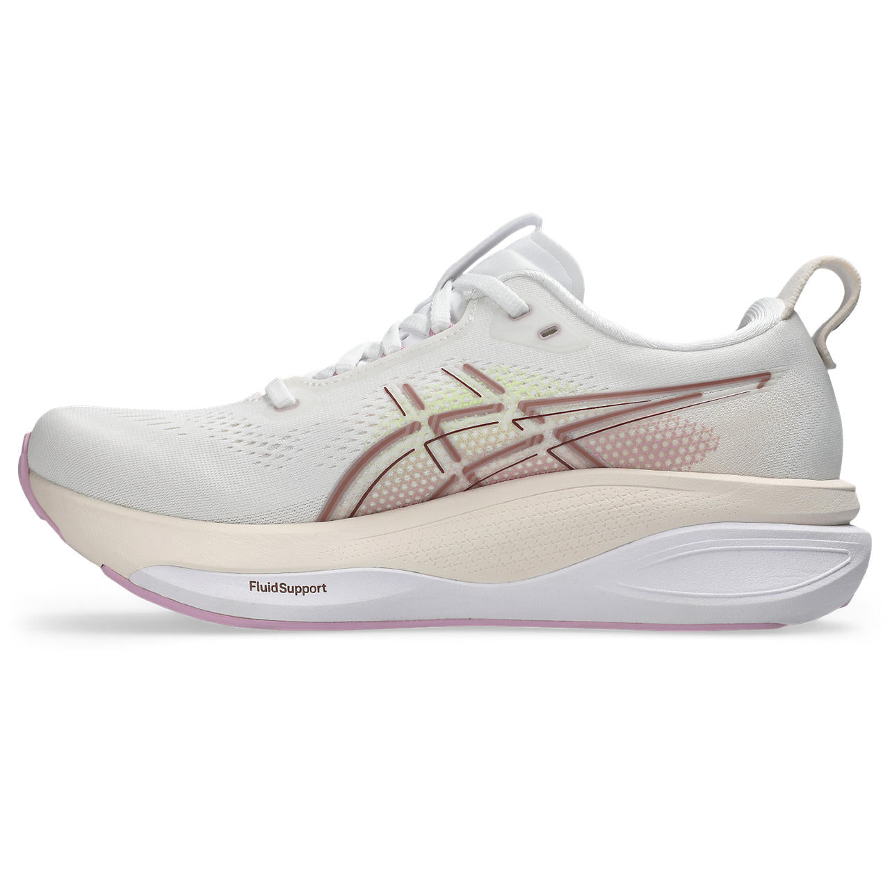 Asics Damenlaufschuhe Gel-Kayano 33, White/Hazy Lilac – Bild 