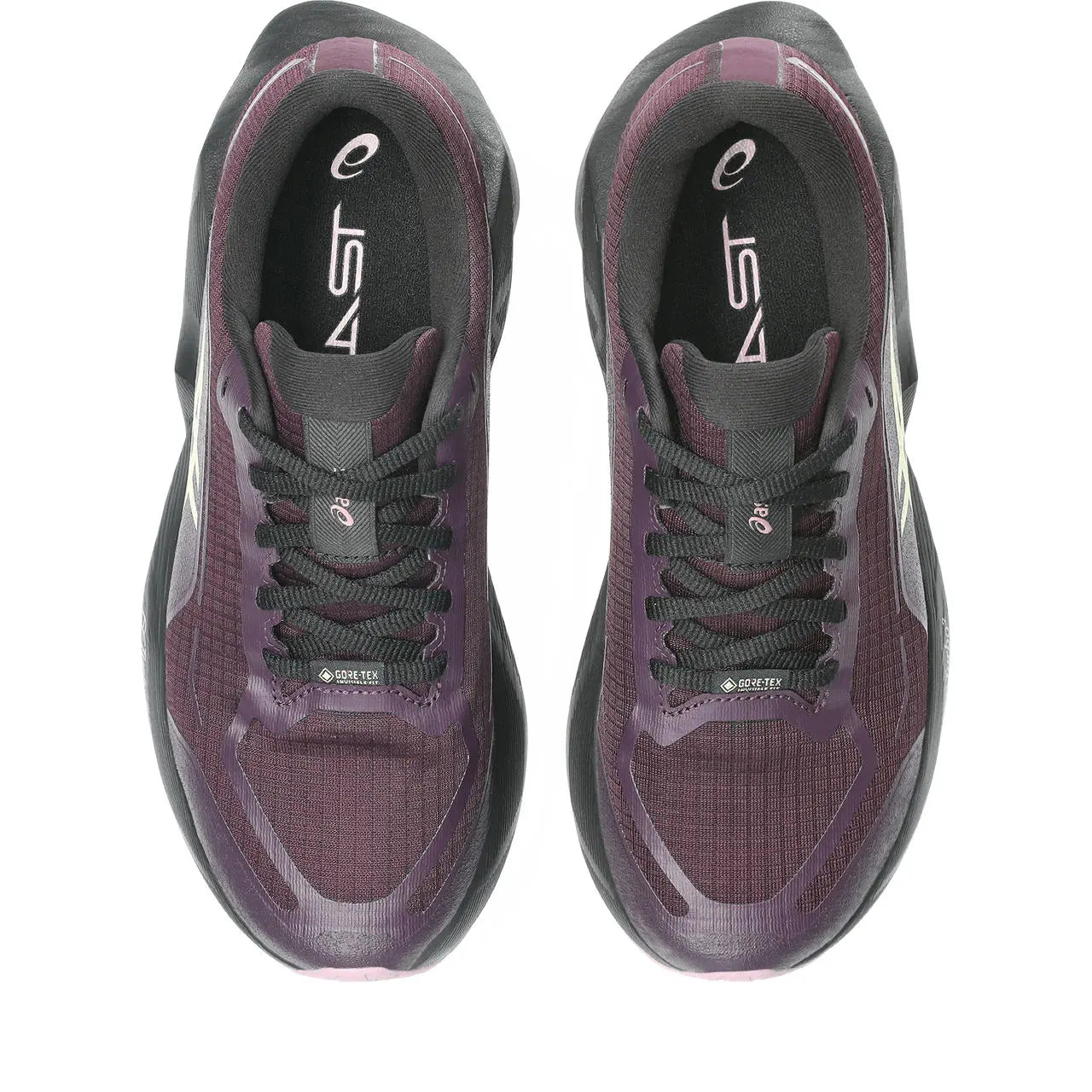 Asics Damenlaufschuhe Novablast 6 GTX, Dark Aubergine/Black