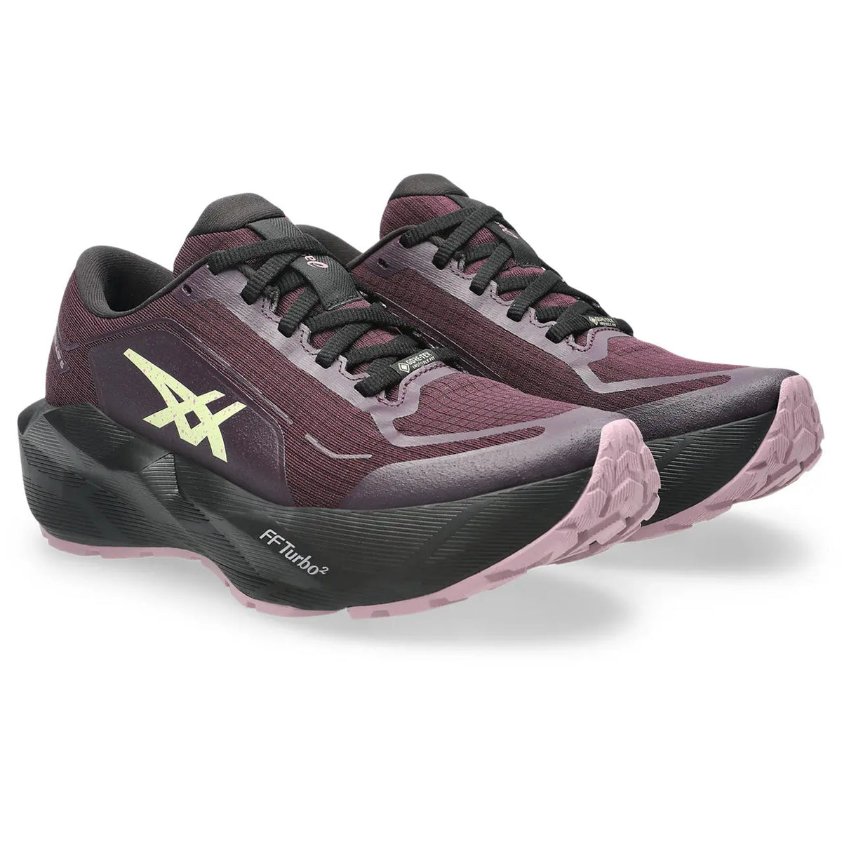 Asics Damenlaufschuhe Novablast 6 GTX, Dark Aubergine/Black – Bild 