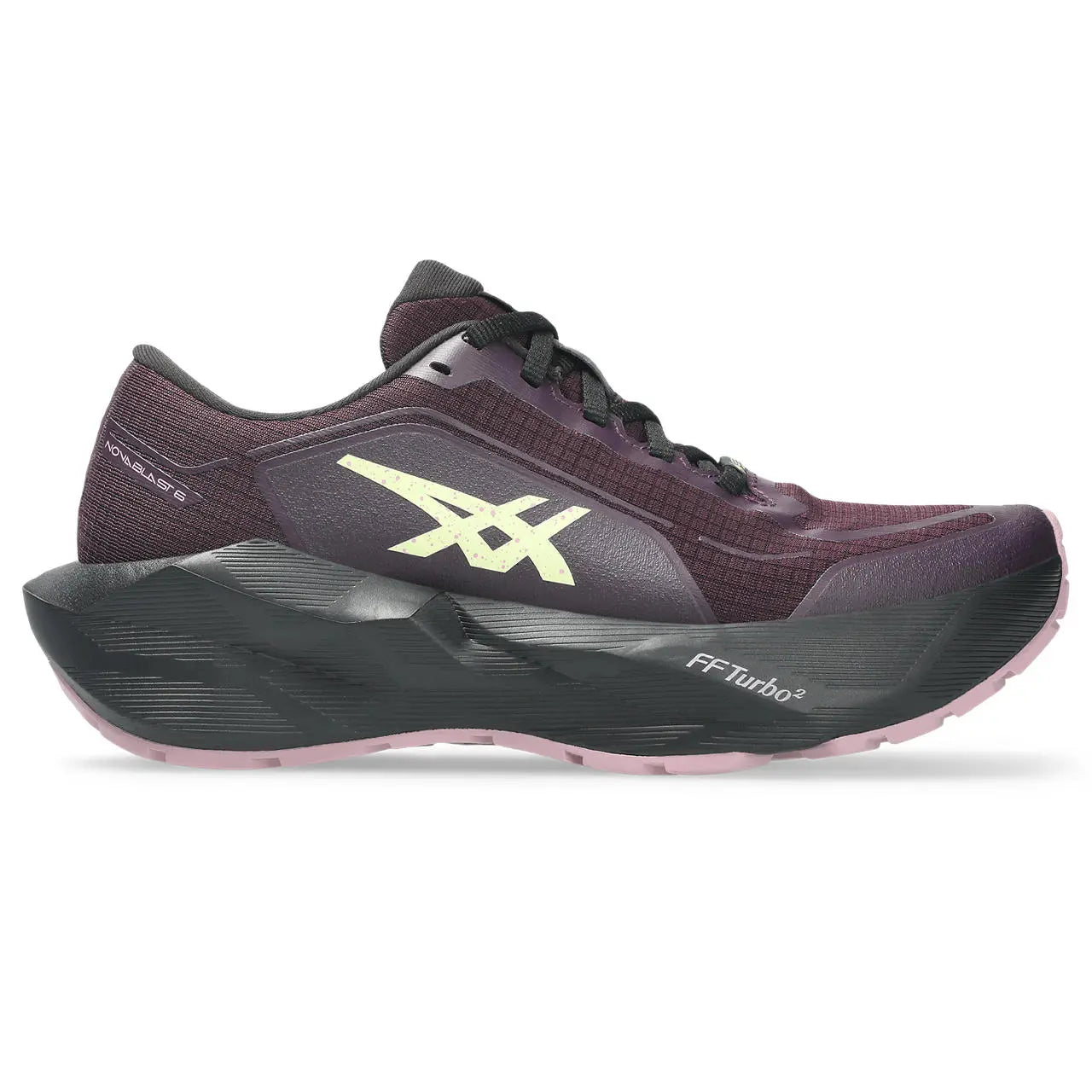 Asics Damenlaufschuhe Novablast 6 GTX, Dark Aubergine/Black – Bild 
