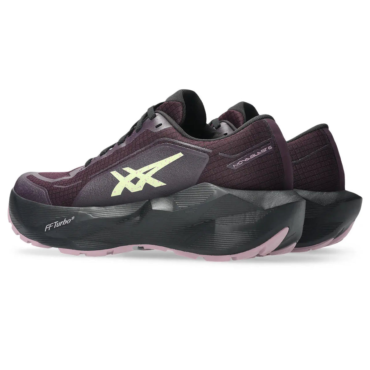 Asics Damenlaufschuhe Novablast 6 GTX, Dark Aubergine/Black