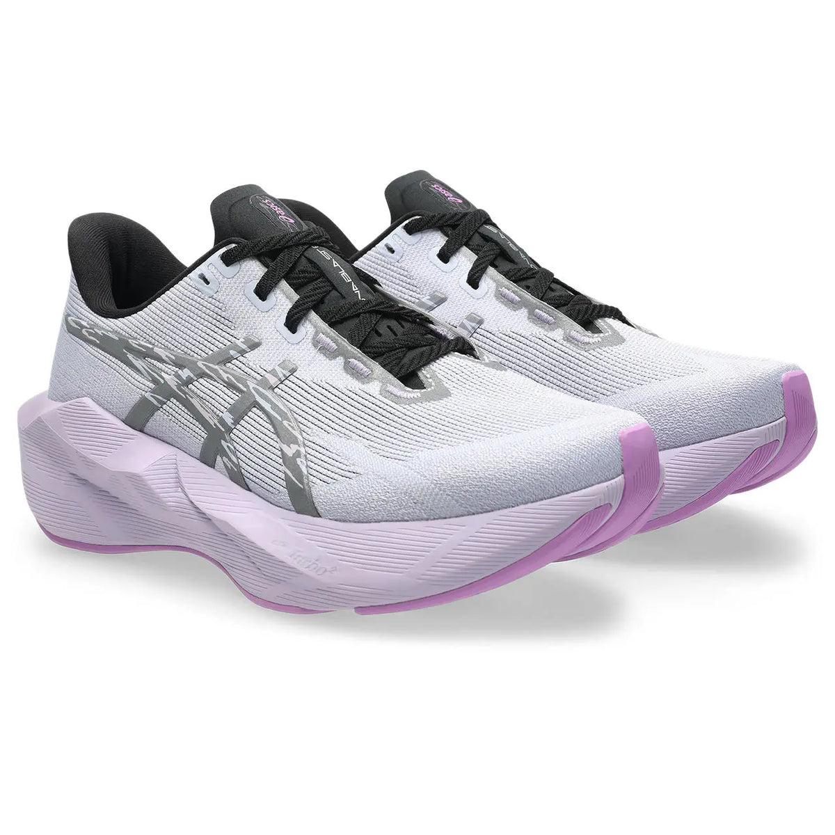 Asics Damenlaufschuhe Novablast 6 Lite-Show, Lite Show/Lavender Glow – Bild 