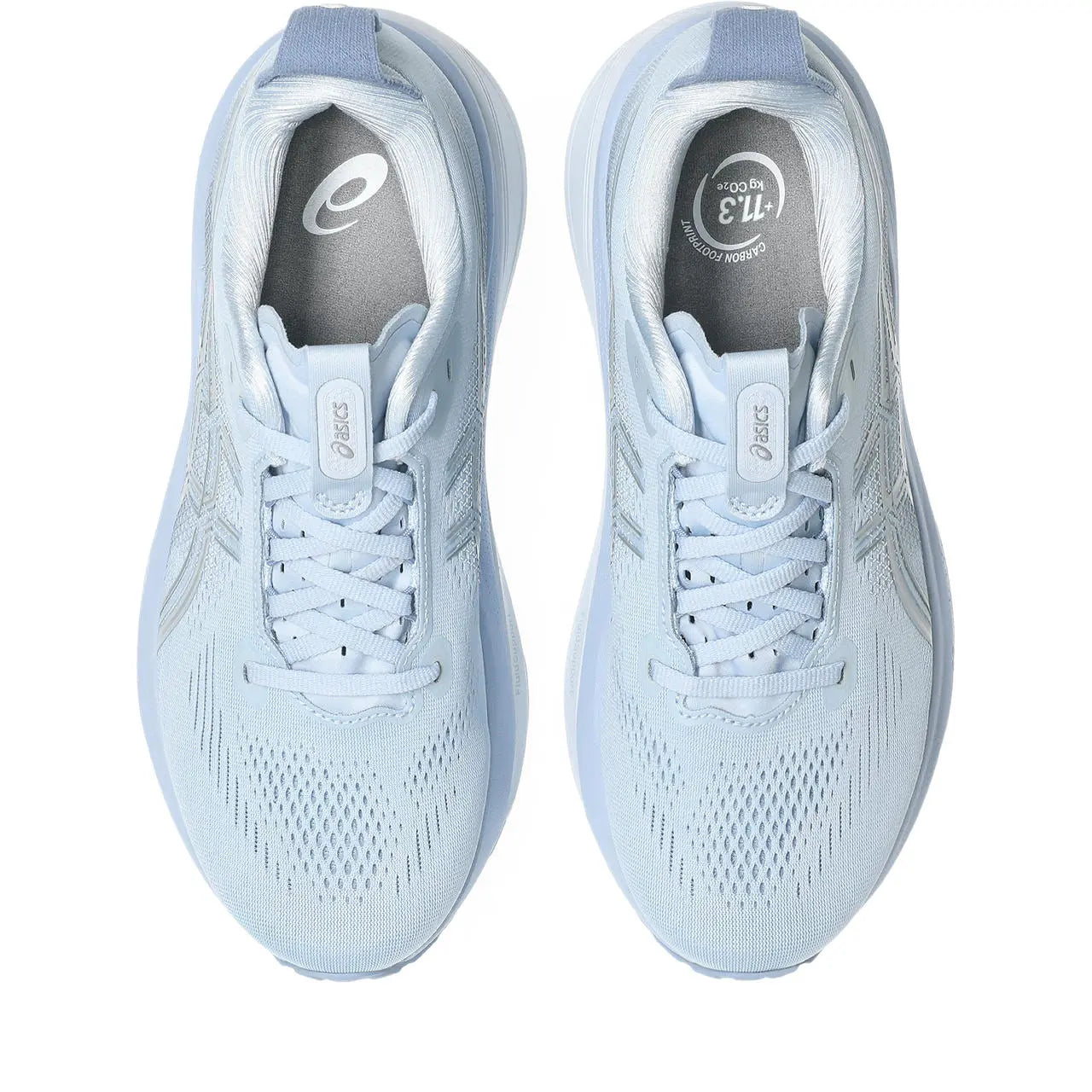 Asics Damenlaufschuhe Gel-Kayano 33, Solid Air/Soft Sky