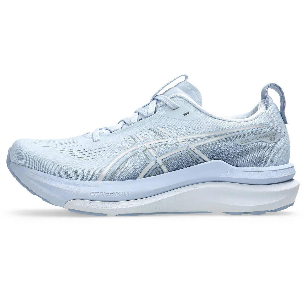 Asics Damenlaufschuhe Gel-Kayano 33, Solid Air/Soft Sky – Bild 