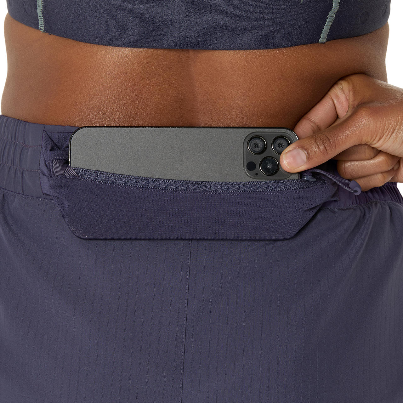 Asics Damenshort Nagino Run Adjustable 4in - machsport – Bild 