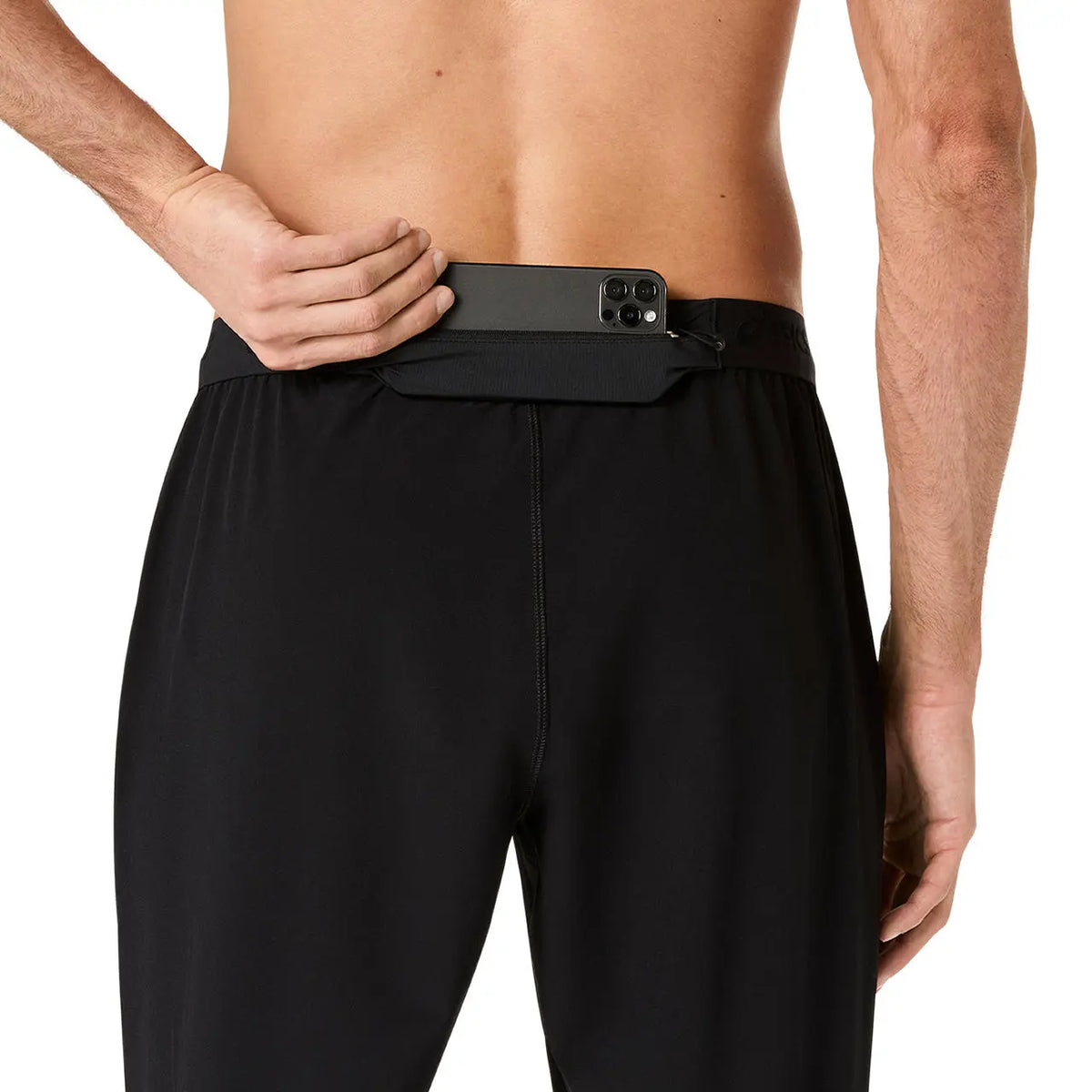 Asics Herrenlaufhose Road Pant, Performance Black