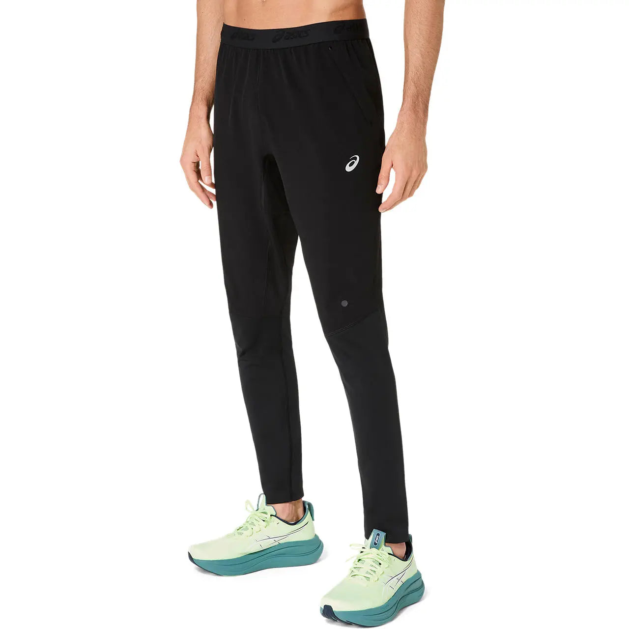 Asics Herrenlaufhose Road Pant, Performance Black