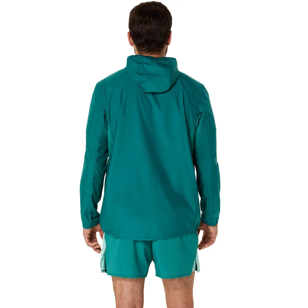 Asics Herrenlaufjacke Core Jacket, türkis