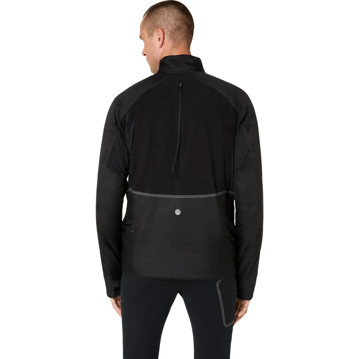 Asics Herrenlaufjacke Road Winter Jacket, performance black – Bild 