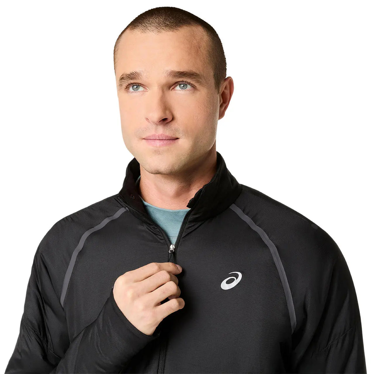 Asics Herrenlaufjacke Road Winter Jacket, performance black – Bild 