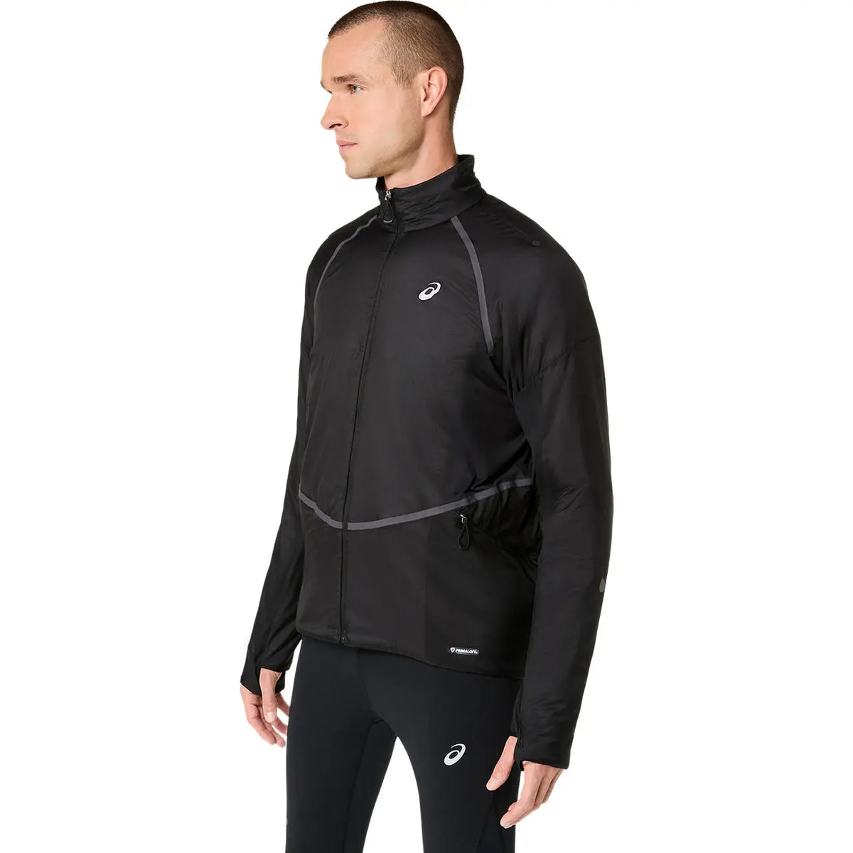Asics Herrenlaufjacke Road Winter Jacket, performance black – Bild 