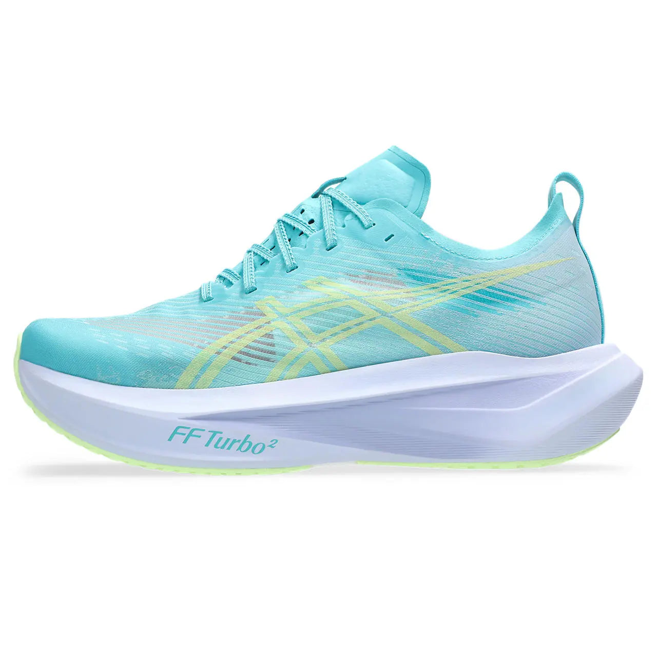 Asics Herrenlaufschuhe Megablast, Energy Aqua/Blue Fade – Bild 