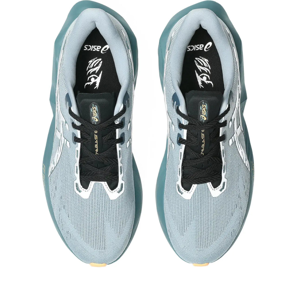 Asics Herrenlaufschuhe Novablast 6 Lite-Show, Lite Show/Orange Glow