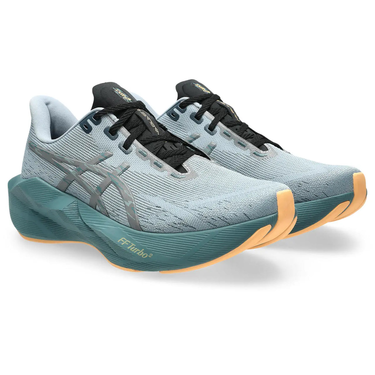 Asics Herrenlaufschuhe Novablast 6 Lite-Show, Lite Show/Orange Glow – Bild 