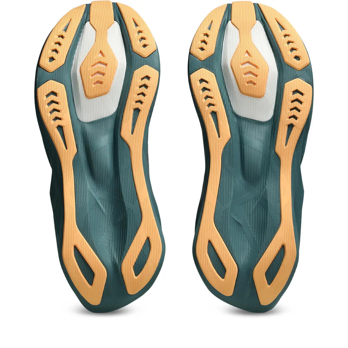 Asics Herrenlaufschuhe Novablast 6 Lite-Show, Lite Show/Orange Glow – Bild 