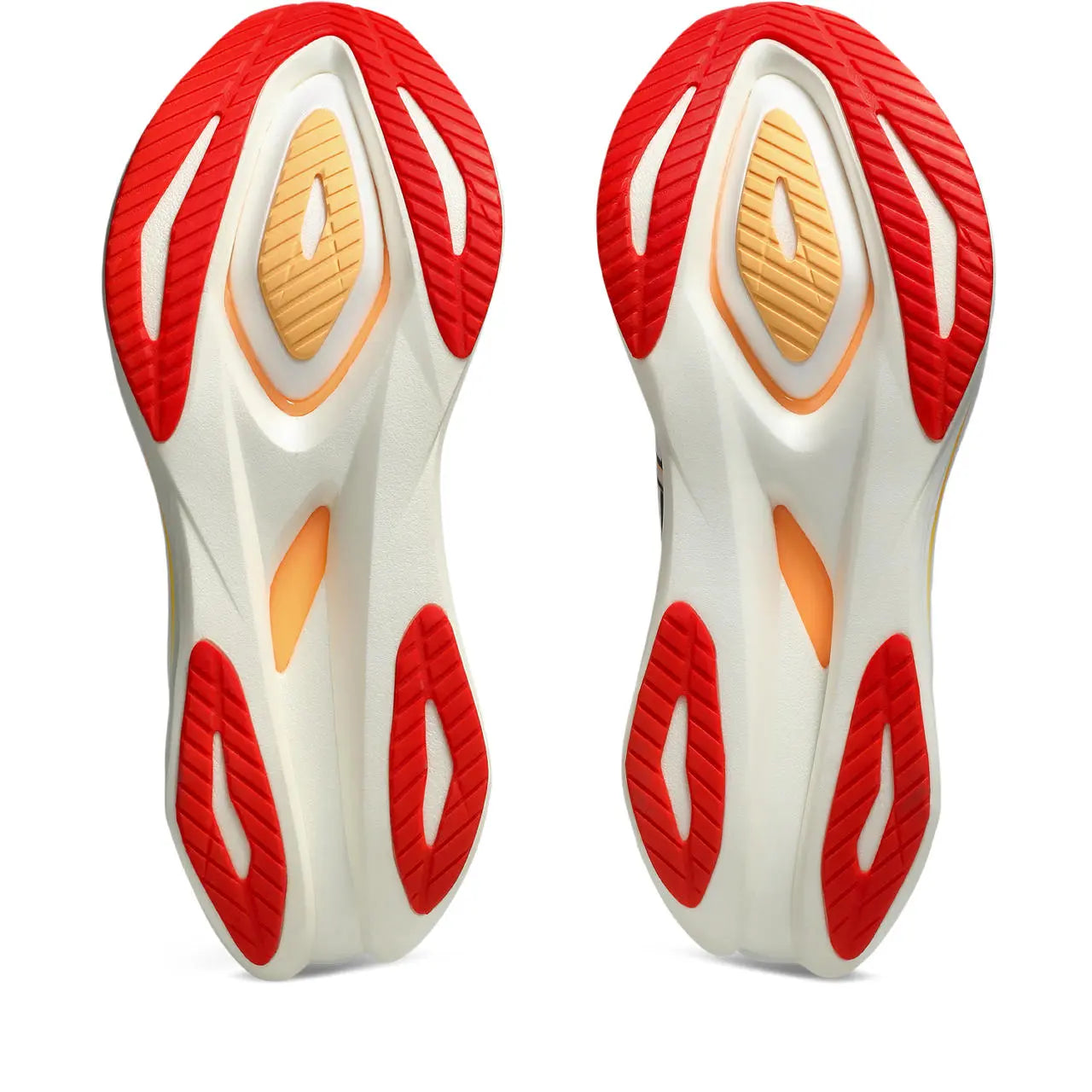 Asics Herrenlaufschuhe Sonicblast 2, White/Stadium Orange – Bild 