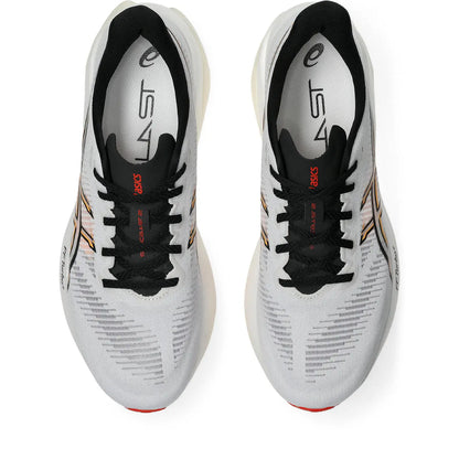 Asics Herrenlaufschuhe Sonicblast 2, White/Stadium Orange