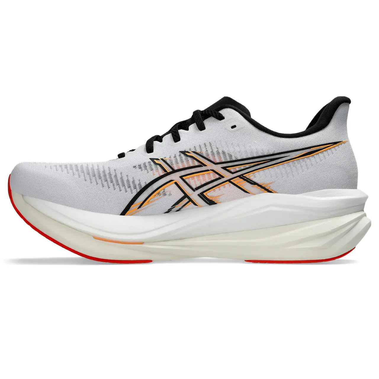 Asics Herrenlaufschuhe Sonicblast 2, White/Stadium Orange