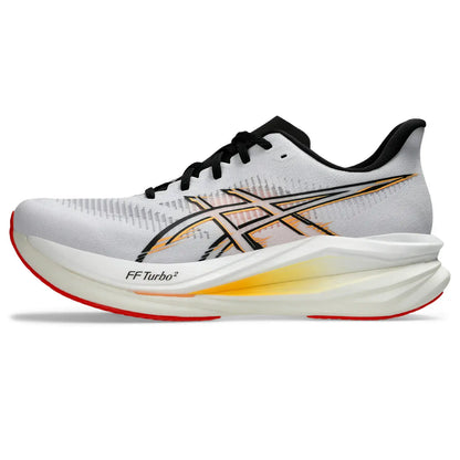 Asics Herrenlaufschuhe Sonicblast 2, White/Stadium Orange