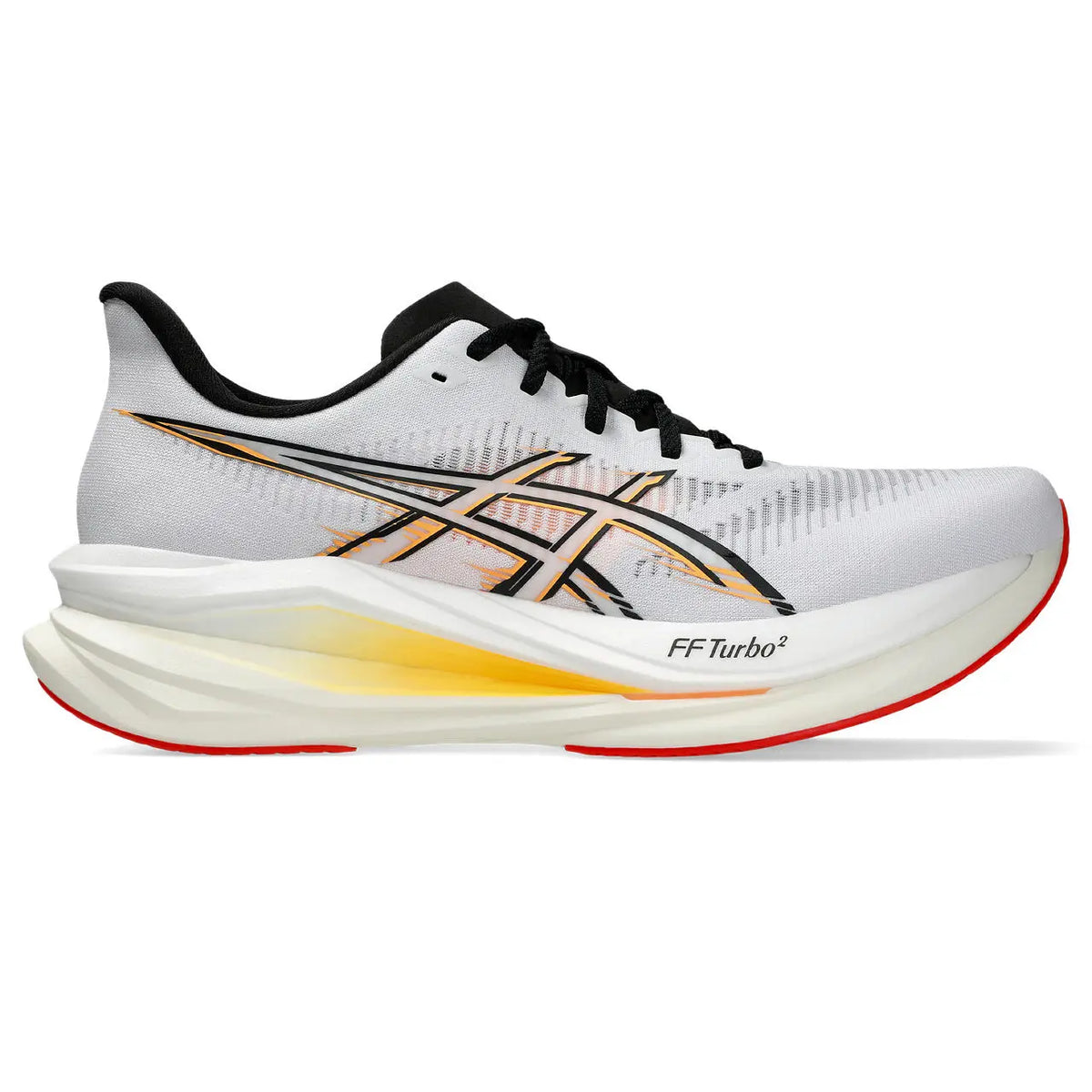 Asics Herrenlaufschuhe Sonicblast 2, White/Stadium Orange