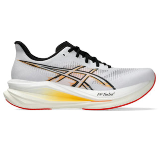Asics Herrenlaufschuhe Sonicblast 2, White/Stadium Orange