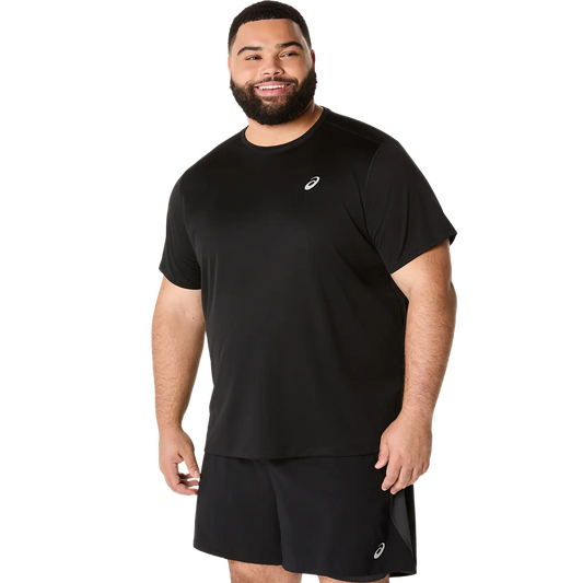 Asics Herrenlaufshirt Core SS Top, Performance Black – schwarz / S