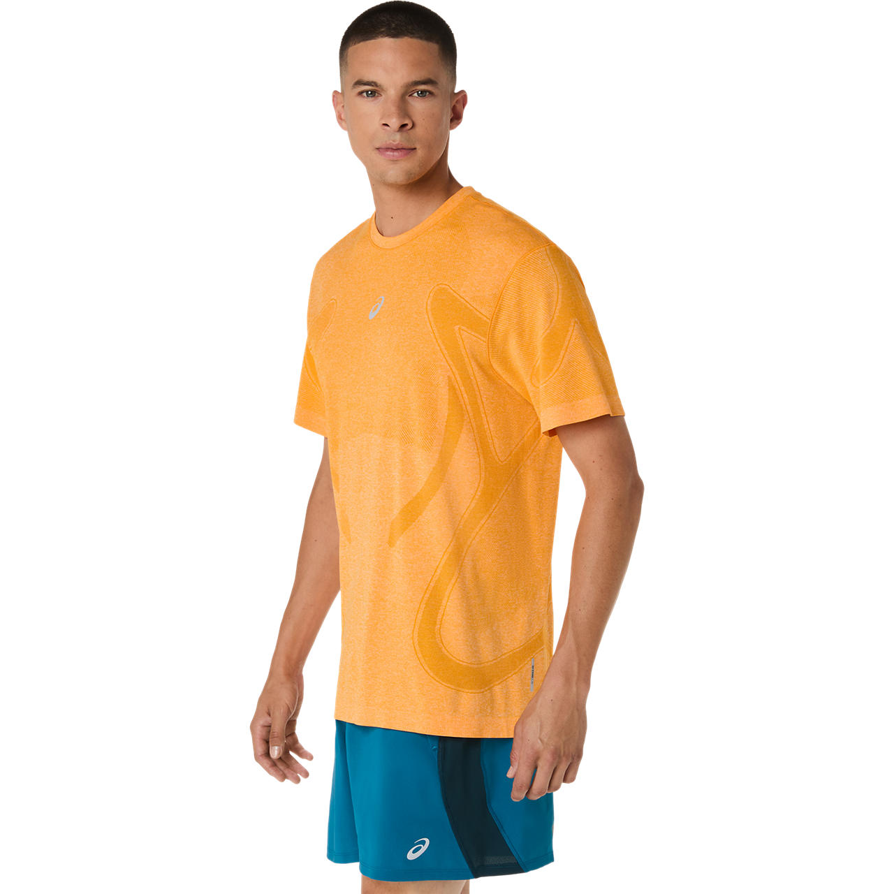 Asics Herrenlaufshirt Road Seamless SS Top - machsport