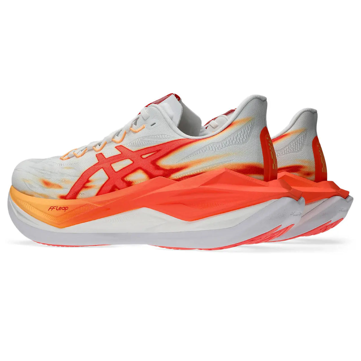 Asics Superblast 3, White/Orange Glow – Bild 