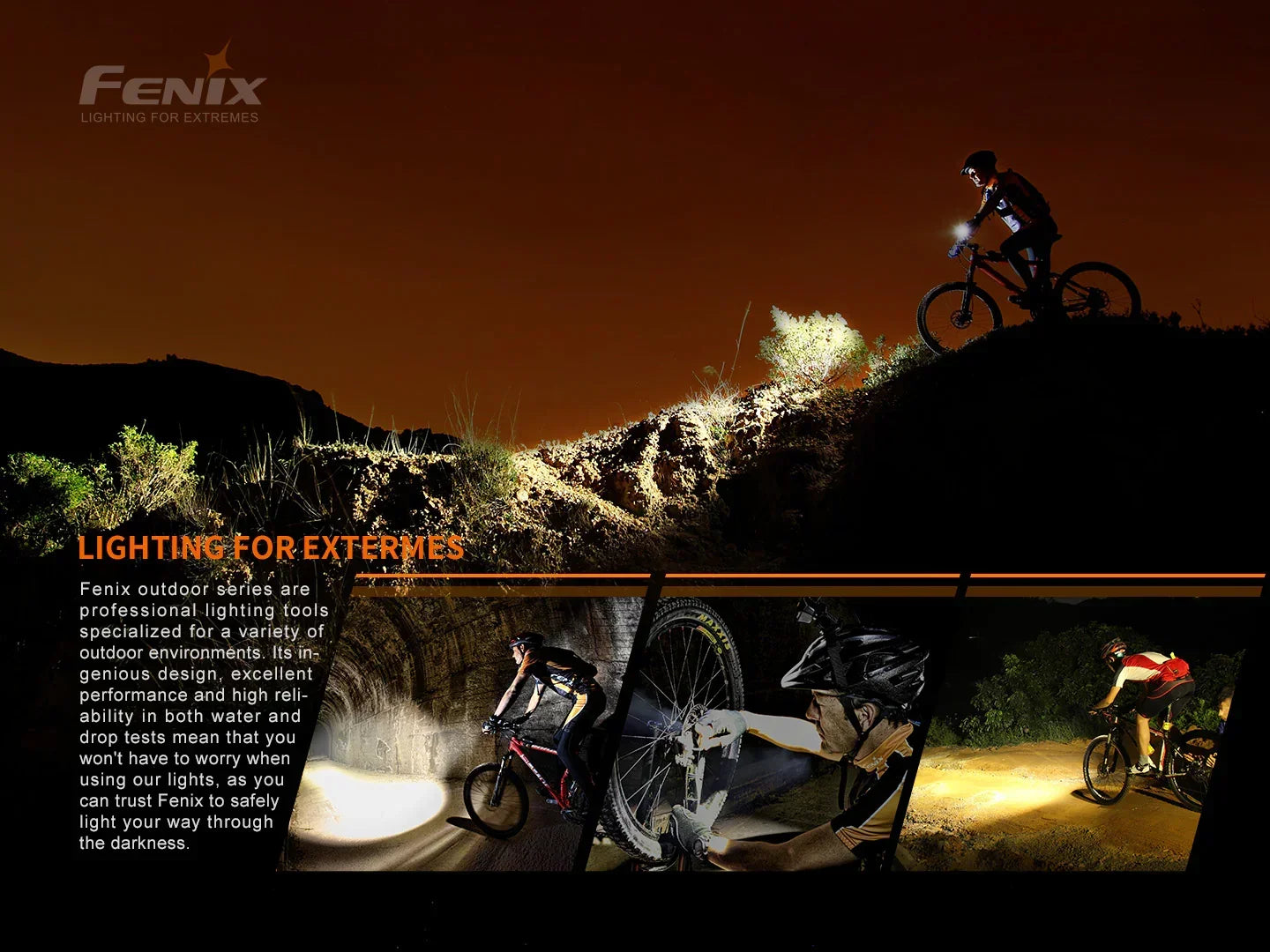 Fenix BC26R wiederaufladbares Fahrradlicht, 1600 Lumen