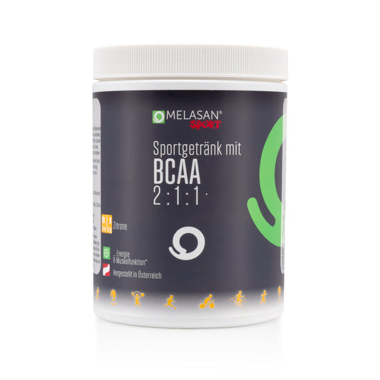 Melasan Sportgetränk BCAA Zitrone 670g - erfrischend, muskelunterstützend & ideal für Training und Regeneration