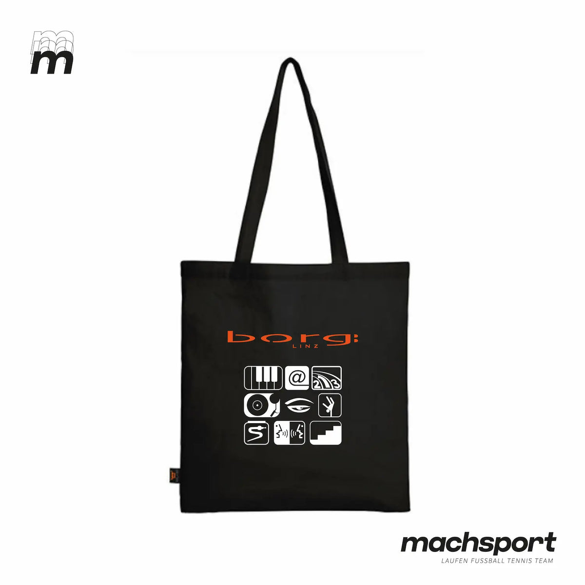 Borg Linz Tasche mit Schullogo und Lehrerlogo