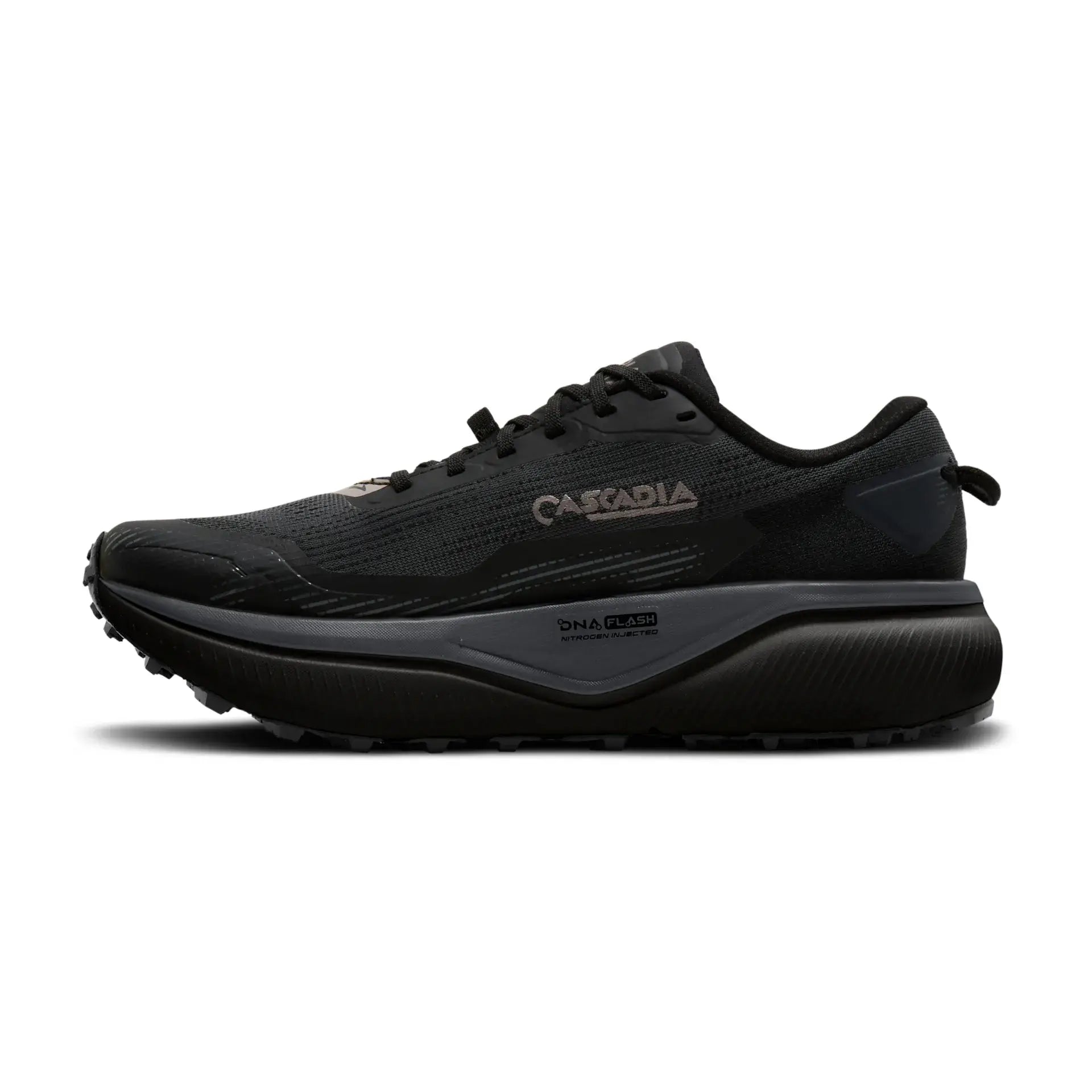 Brooks Damenlaufschuhe Cascadia 20 GTX, Black/Ebony/Nocturnal – Bild 