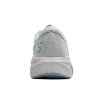 Brooks Damenlaufschuhe Ghost AMP, White/Blue/Metallic