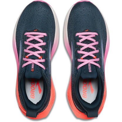 Brooks Damenlaufschuhe Glycerin 23, Sea/Strawberry/Coral