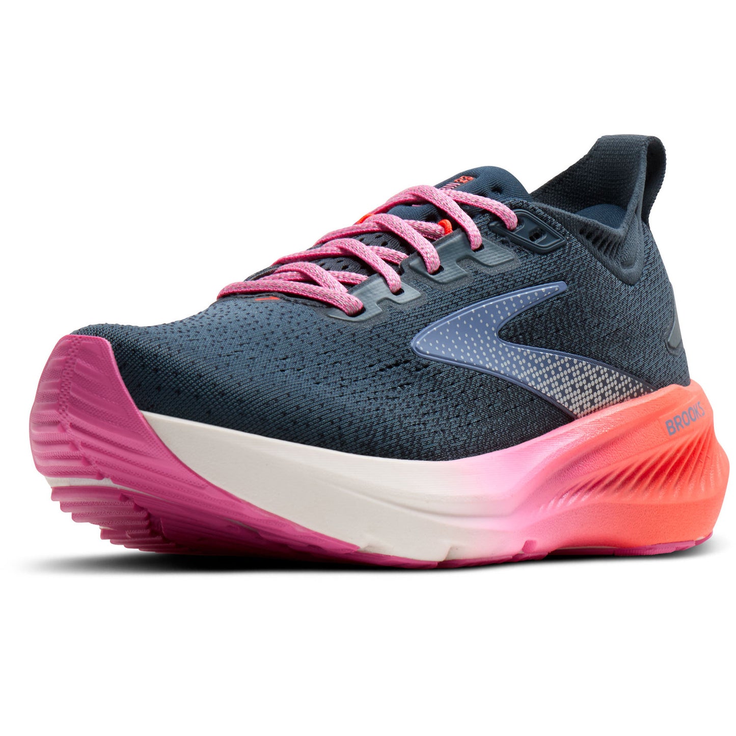 Brooks Damenlaufschuhe Glycerin 23, Sea/Strawberry/Coral