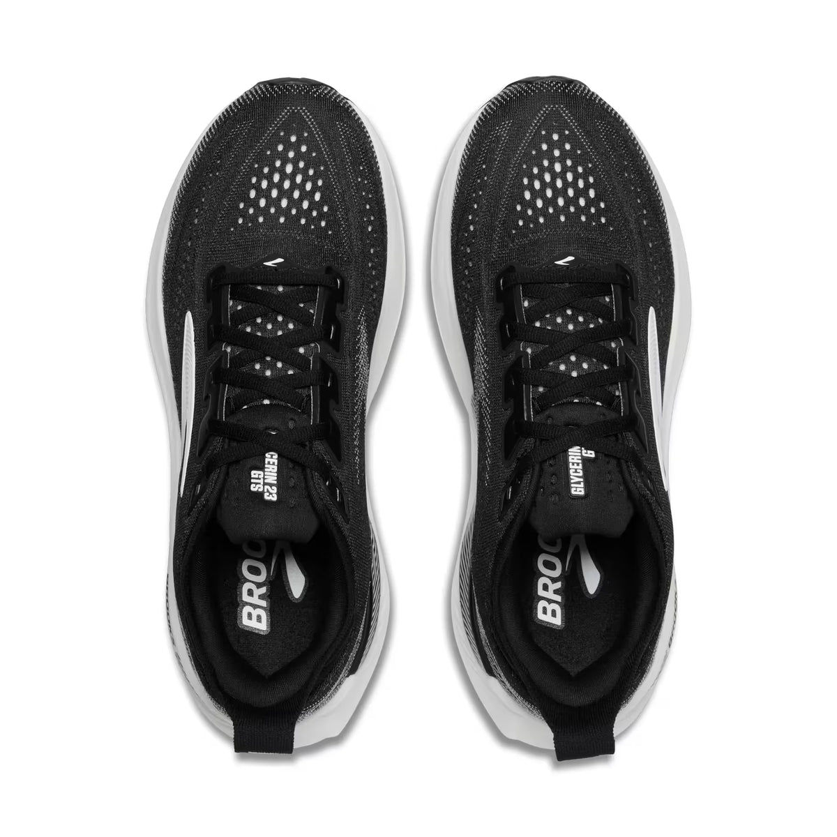 Brooks Damenlaufschuhe Glycerin GTS23, Black/Grey/White