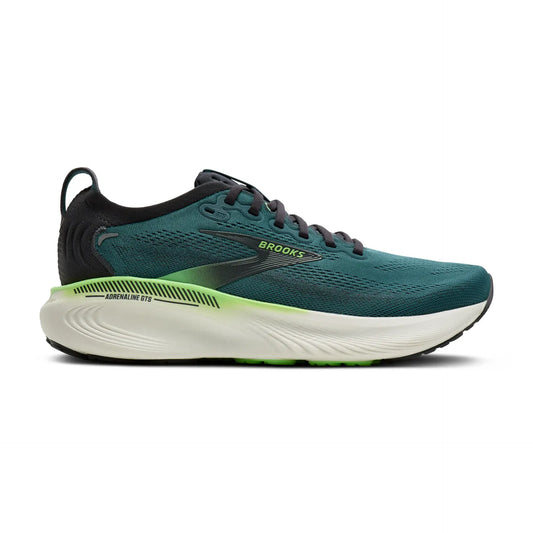 Brooks Herrenlaufschuhe Adrenaline GTS 25, Atlantic Deep/Coconut/Green – petrol / 42,5
