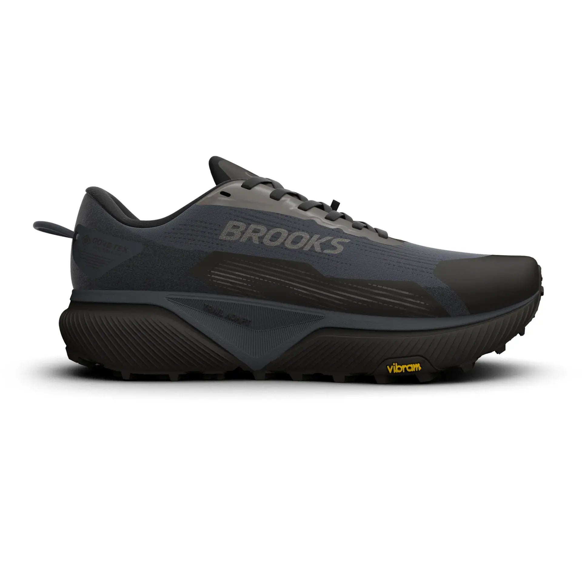 Brooks Herrenlaufschuhe Cascadia 20 GTX, Black/Ebony/Nocturnal – Bild 
