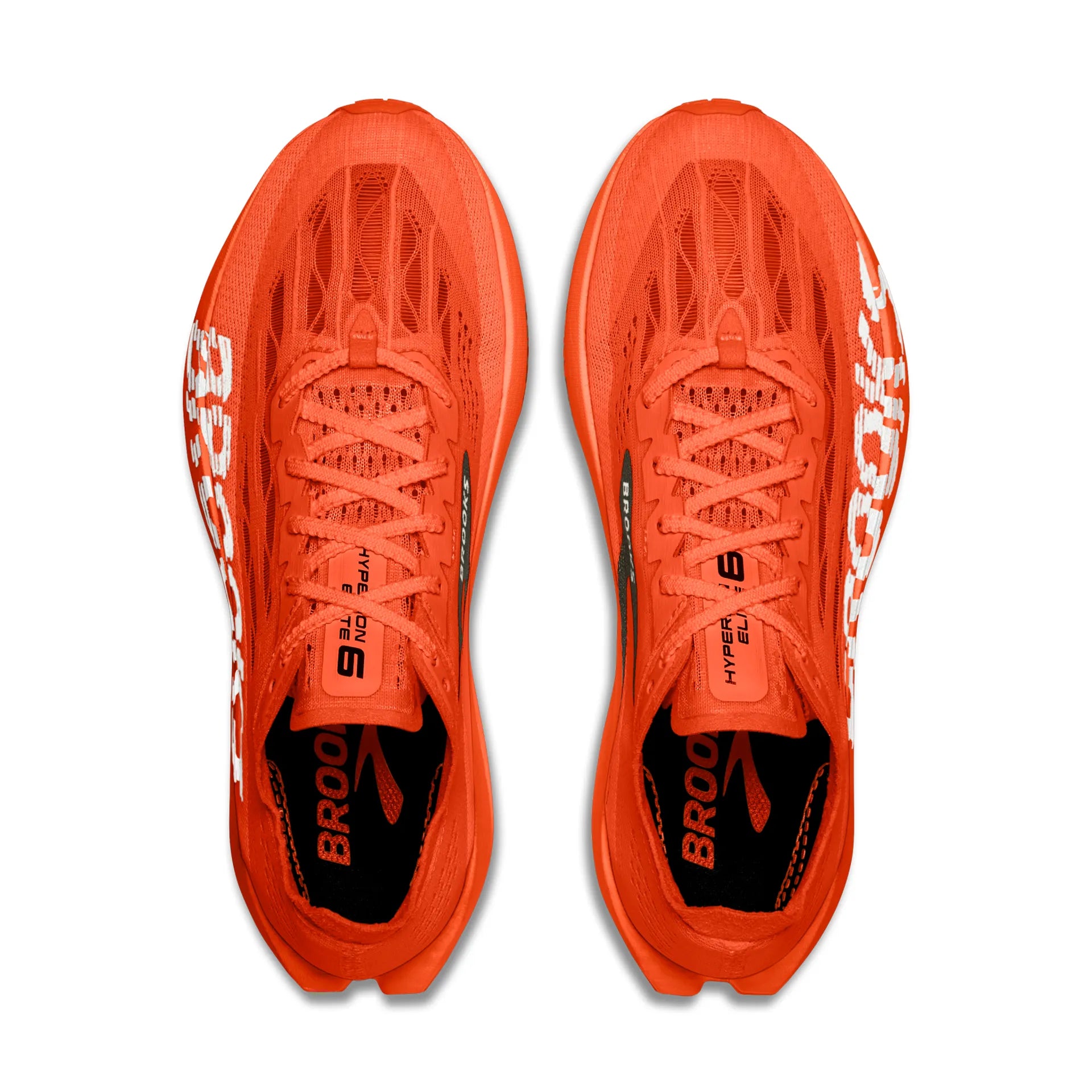 Brooks Laufschuhe Hyperion Elite 6, Tigerlily/Red/White – Bild 