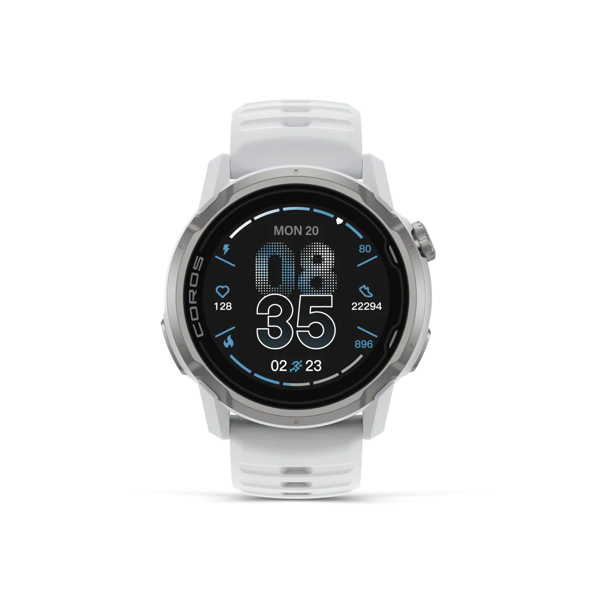 Coros Bergsportuhr Apex 4, 42mm, weiss