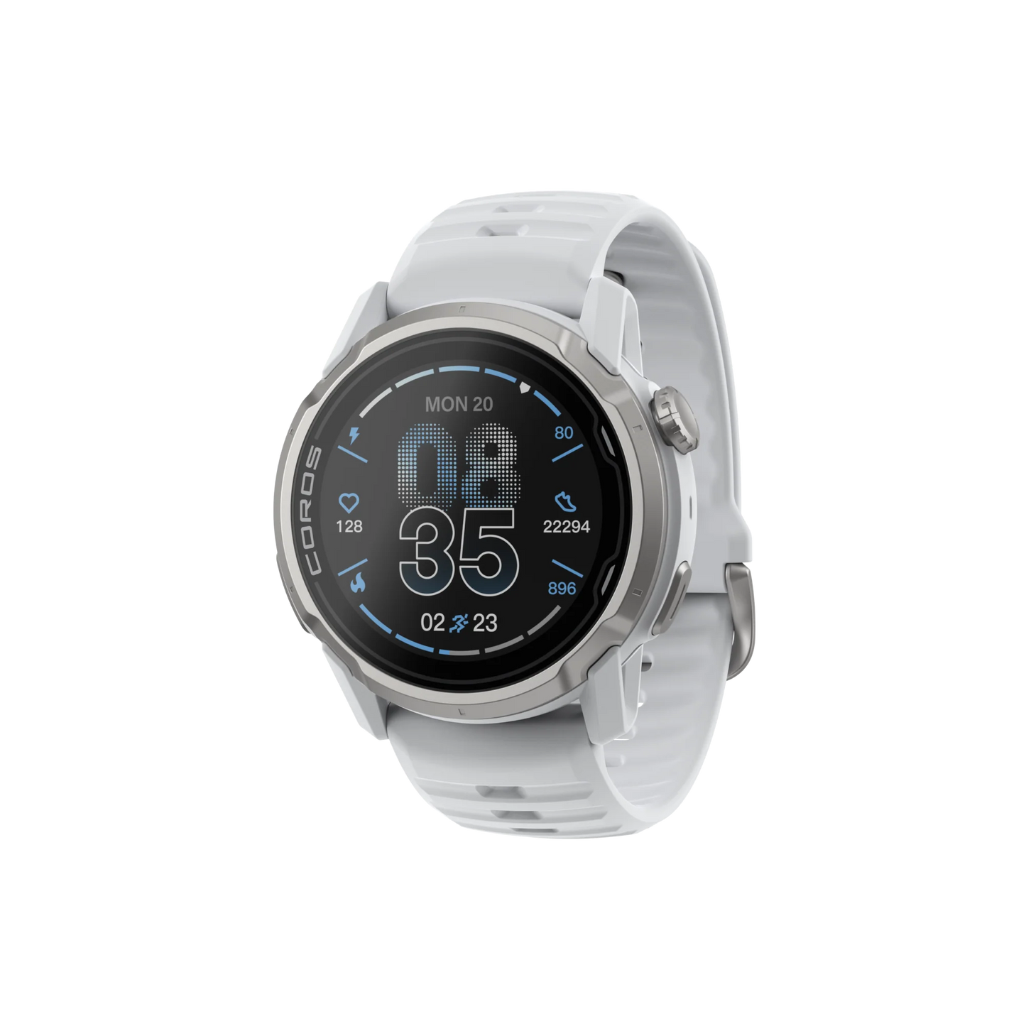 Coros Bergsportuhr Apex 4, 42mm, weiss